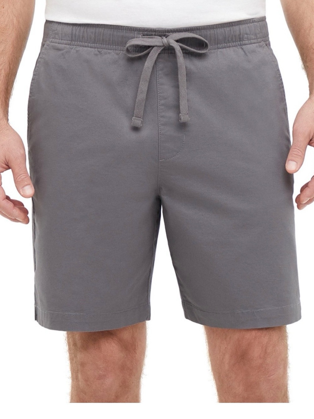 Banana Republic men’s 8” cotton stretch twill pull on shorts